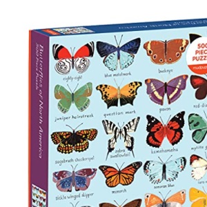 Butterflies of North America 500 Piece Family Puzzle