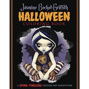 Jasmine Becket-Griffith Halloween Coloring Book: A Spine-Tingling Fantasy Art Adventure