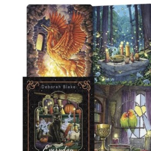 Everyday Witch's Familiars Oracle: A 36-Card Oracle Deck & 120-Page, Color Guidebook