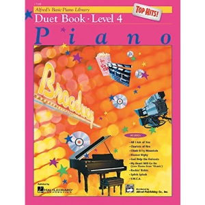 Alfred's Basic Piano Library Top Hits! Duet Book, Bk 4