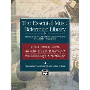 Essential Music Reference Library: Boxed Set (3 Books) (Essential Dictionary)