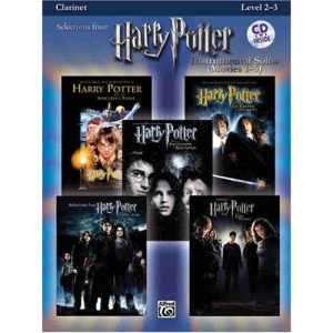 Harry Potter Instrumental Solos (Movies 1-5): Clarinet [With CD] (Harry Potter Instrumental Solos (Movies 1-5): Level 2-3)