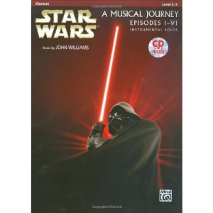 Star Wars Instrumental Solos (Movies I-VI): Clarinet (Book & CD) (Pop Instrumental Solo Series)