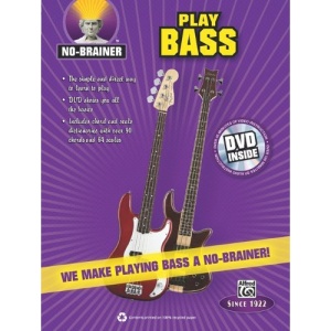No-Brainer: Play Bass (Book & DVD)
