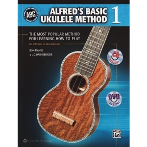 Alfred's Basic Ukulele Method: The Most Popular Method for Learning How to Play (Book, CD & DVD)