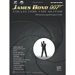James Bond 007 Collection for Guitar: Easy Guitar Tab, Book & DVD-ROM