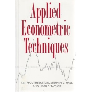 Applied Econometric Techniques