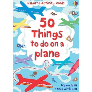 50 Things to Do on a Plane (Usborne Activity Cards)