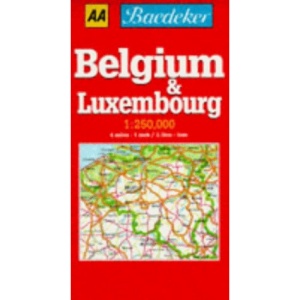 Baedeker's Belgium and Luxembourg (AA Baedeker's Maps)