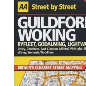 AA Street by Street Guildford, Woking