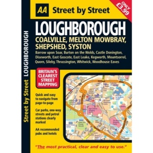 Loughborough: Midi (AA Street by Street): Midi (AA Street by Street)