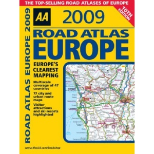 AA Road Atlas Europe (AA Atlases and Maps)