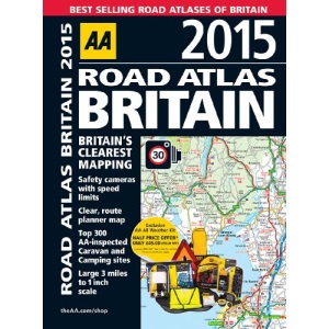 AA Road Atlas Britain 2015 (Road Atlas)