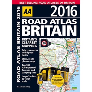 AA Road Atlas Britain 2016