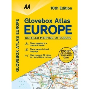 Glovebox Atlas Europe (AA Road Atlas Europe)