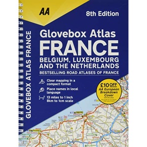 Glovebox Atlas France (AA Road Atlas France)