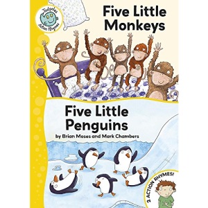 Five Little Monkeys: Five Little Penguins (Tadpoles Action Rhymes)
