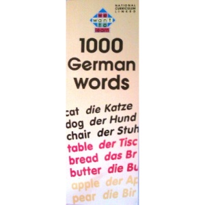 1000 German Words (We Want to Learn: 1000 Words)