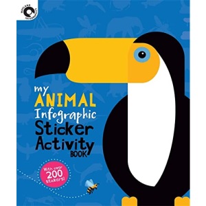 My Animal Infographic Sticker Activity Book