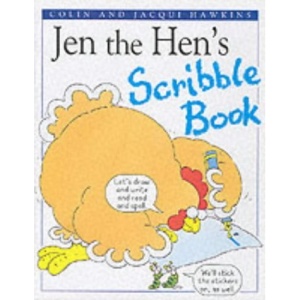 Jen the Hen Scribble Book