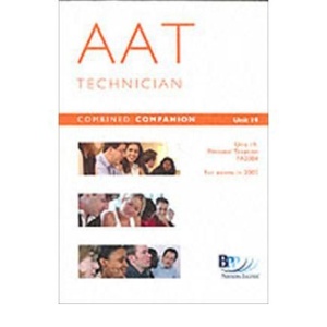 AAT Technician 2004: Course Companion Unit 17 - Interactive Text (Aat Unit 17 Course Companion)
