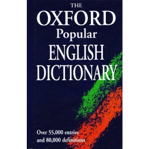 The Oxford popular English dictionary ([The Oxford popular series])