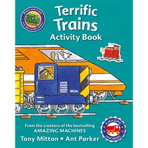 Amazing Machines Terrific Trains Activity Book