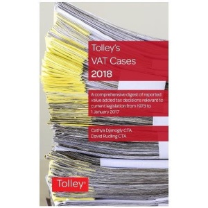Tolley's VAT Cases 2018