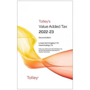 Tolley's Value Added Tax 2022-2023 (Second edition only)