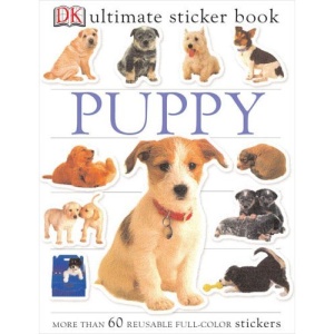 Ultimate Sticker Book: Puppy: More Than 60 Reusable Full-Color Stickers