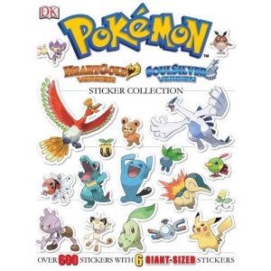 Pokemon HeartGold & SoulSilver Ultimate Sticker Book (Pokémon)