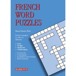 French Word Puzzles (Foreign Language Word Puzzles)