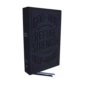 KJV, Personal Size Reference Bible, Verse Art Cover Collection, Leathersoft, Blue, Red Letter, Comfort Print: Holy Bible, King James Version