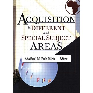 Acquisition in Different and Special Subject Areas