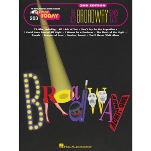 The Best Broadway Songs Ever: E-Z Play Today Volume 203