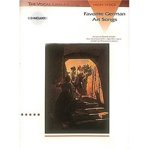 Favorite German Art Songs - Volume 1: The Vocal Library High Voice