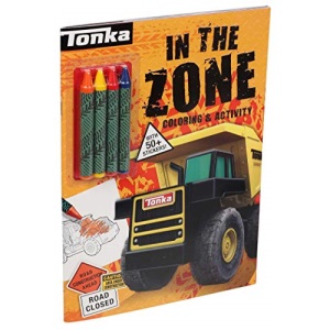 Tonka: In the Zone: Coloring & Activity: Includes 4 Crayons and 50+ Stickers (Coloring Book with Covermount)