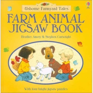 Farm Animal Jigsaw Book (Usborne Farmyard Tales Jigsaw Books)