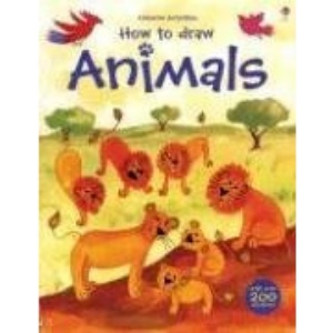 How to Draw Animals [With Stickers] (Usborne Activities)