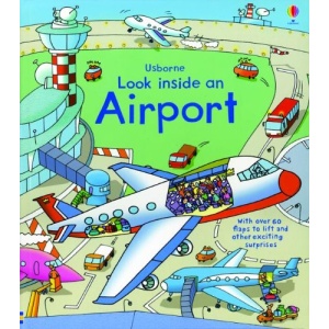 Look Inside an Airport (Look Inside Board Books)
