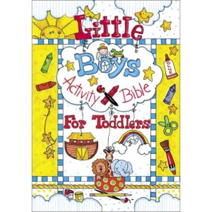 Little Boys Activity Bible for Toddlers