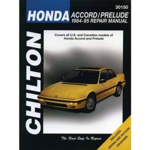 Honda Accord and Prelude (1984-95) (Chilton Total Car Care)