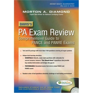 Davis's PA Exam Review: Focused Review for the PANCE and PANRE [With CDROM] (DavisPlus)