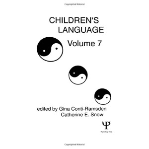 Children's Language: Volume 7: 007 (Children's Language Series)