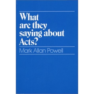 What are They Saying About Acts?