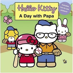 Hello Kitty: A Day with Papa with Sticker