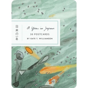 A Year in Japan Postcard Book