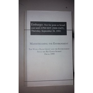 Mainstreaming the Environment: Fiscal 1995