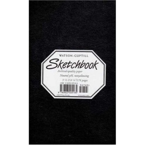 Watson-Guptill Sketchbook: Black (Watson-Guptill Sketchbooks)