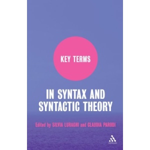 Key Terms in Syntax and Syntactic Theory (Key Terms)